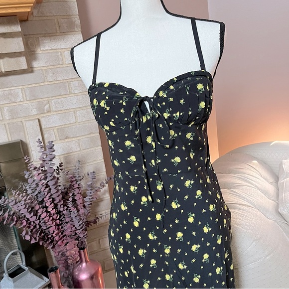 REALISATION PAR Iris Silk Dress - Florence Floral Print - Picture 9 of 15